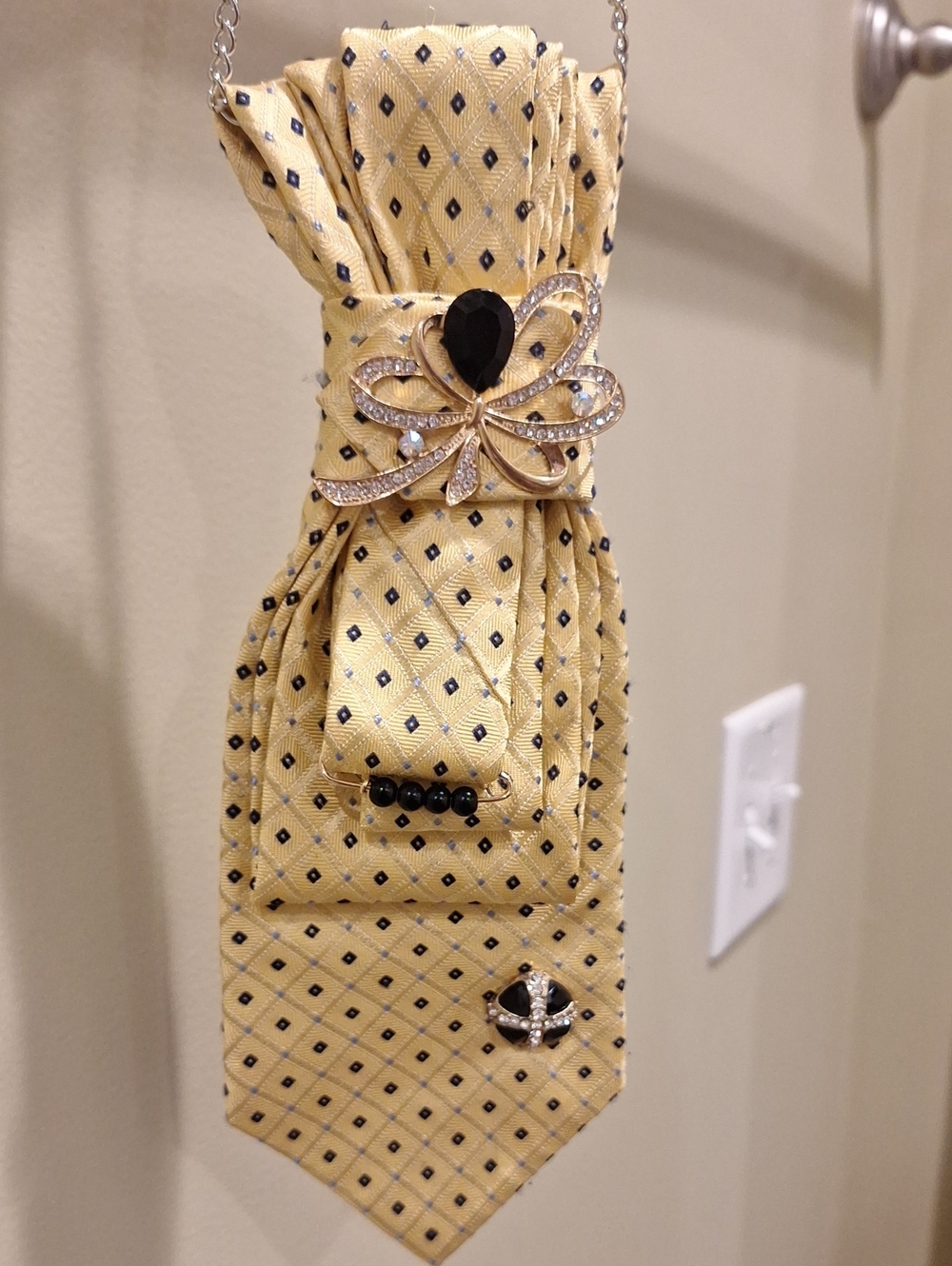 Nautica Upcycled Necktie Necklace